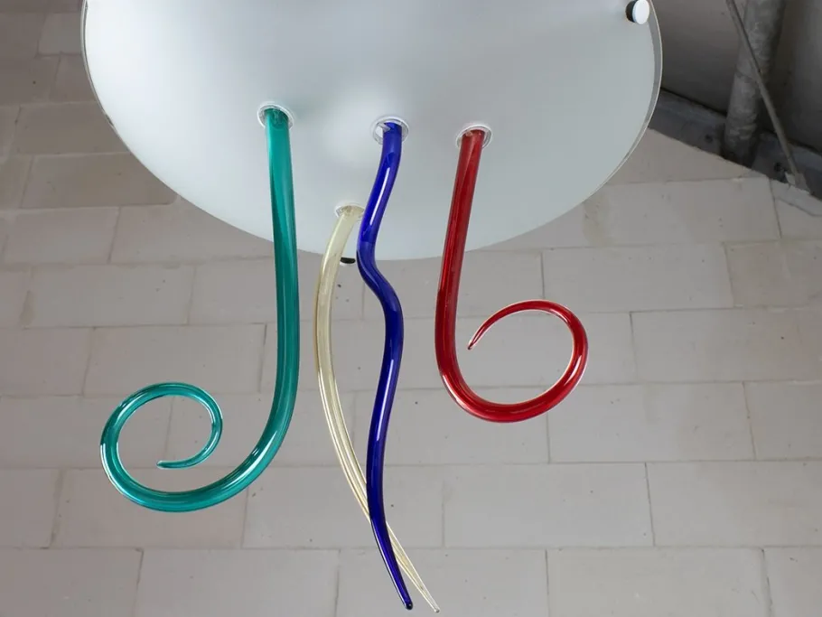 New Pamono Efesto Ceiling Light by Andrea Anastasio for Artemide / VeArt, 1990s