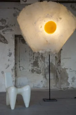 Hot Pamono Egg Floor Lamp by Michel Froment