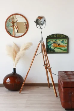 Hot Pamono Egg Shape Theater Spotlight by Morgan McLleod, 1950s