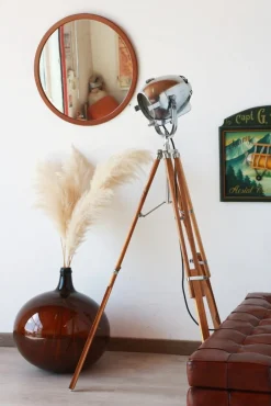 Hot Pamono Egg Shape Theater Spotlight by Morgan McLleod, 1950s