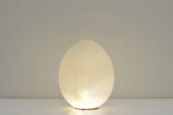 Clearance Pamono Egg Table Lamp by Domec Luminaires, France, 1980s