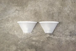 Discount Pamono Egisto 28 Wall Sconce by Angelo Mangiarotti for Artemide, Italy, 1980s, Set of 2