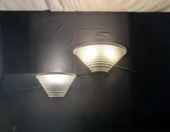 Sale Pamono Egisto Wall Lamps by Angelo Mangiarotti for Artemide, 1980s, Set of 2