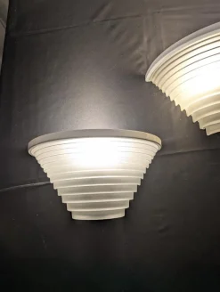 Sale Pamono Egisto Wall Lamps by Angelo Mangiarotti for Artemide, 1980s, Set of 2