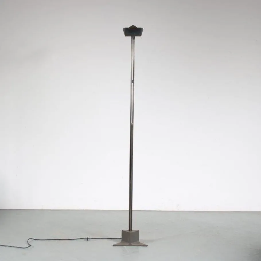 Hot Pamono Eidos Floor Lamp by Manlio Brusatin for Sirrah, Italy, 1980s