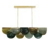 Hot Pamono Elongated Murano Glass Hanging Lamp