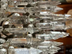 Hot Pamono Empire Chandelier with Crystal Drops