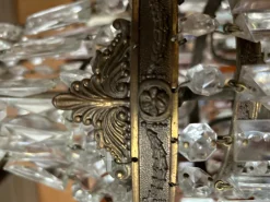 Hot Pamono Empire Chandelier with Crystal Drops