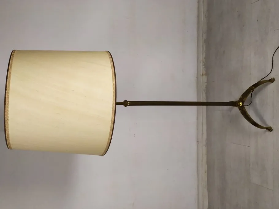 Hot Pamono Empire Style Bronze Floor Lamp, 1890s