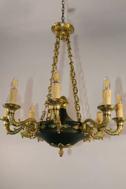 Discount Pamono Empire Style Chandelier, France, 1930s