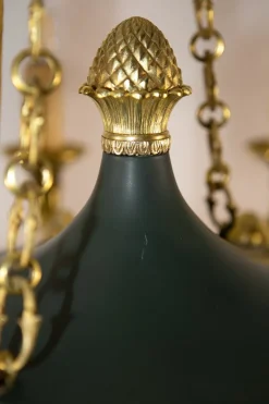 Discount Pamono Empire Style Chandelier, France, 1930s