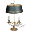 Sale Pamono Empire Table Lamp in Gold-Plated Bronze, 1900s