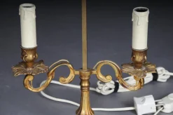 Sale Pamono Empire Table Lamp in Gold-Plated Bronze, 1900s