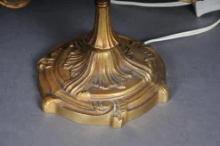 Sale Pamono Empire Table Lamp in Gold-Plated Bronze, 1900s