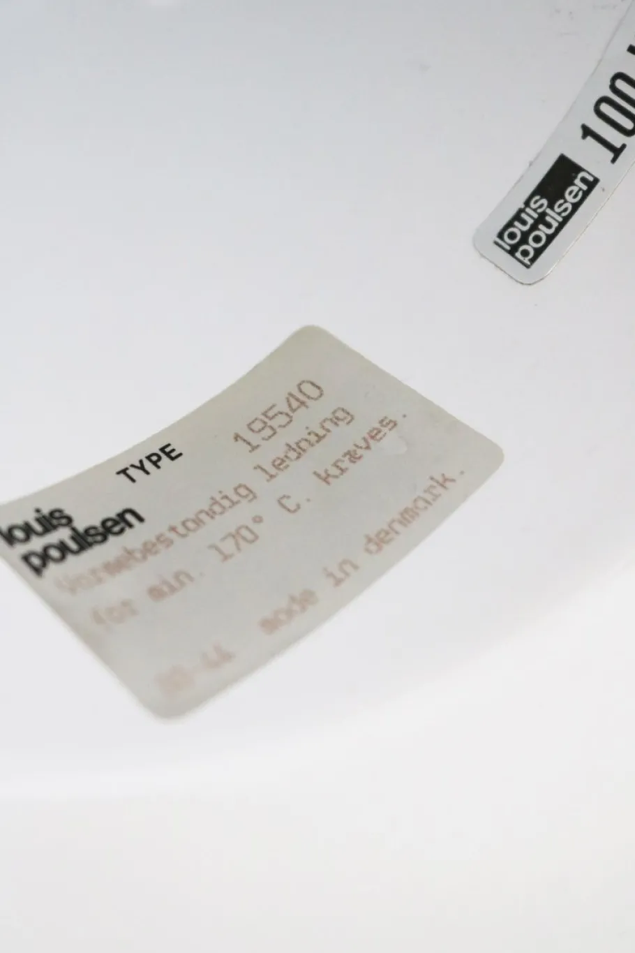 Best Pamono Enamel Workshop Pendant Lamp in White from Louis Poulsen, 1970s