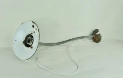 Hot Pamono Enameled Metal Garden Light, 1940s