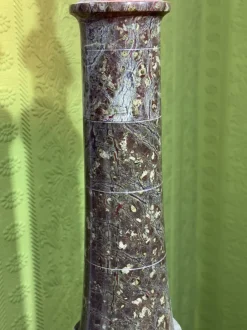 Discount Pamono English Serpentine Stone Lighthouse Lamp 1930s by Unknown for Unknown, 1920s