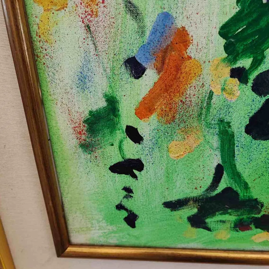 Clearance Pamono Ernesto Treccani, Oil on Canvas