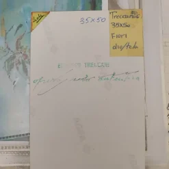 Clearance Pamono Ernesto Treccani, Oil on Canvas