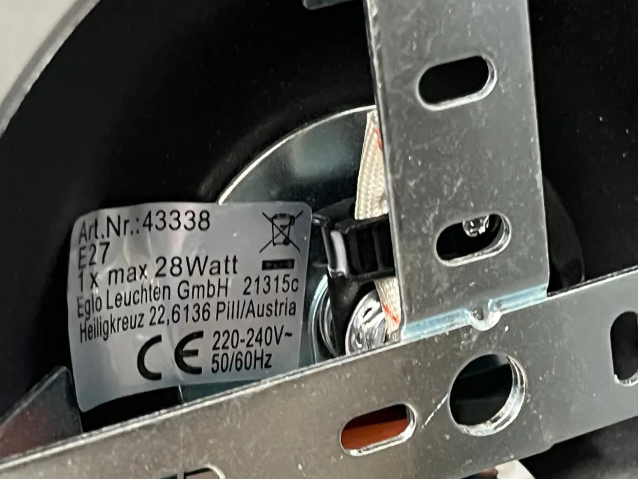 New Pamono Exmor Wall Lights from Eglo, Set of 2