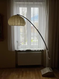 New Pamono Extendable Arc Cocoon Floor Lamp from Hustadt Leuchten, Germany, 1970s