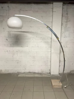 Best Pamono Extendable Arc Lamp, 1970s
