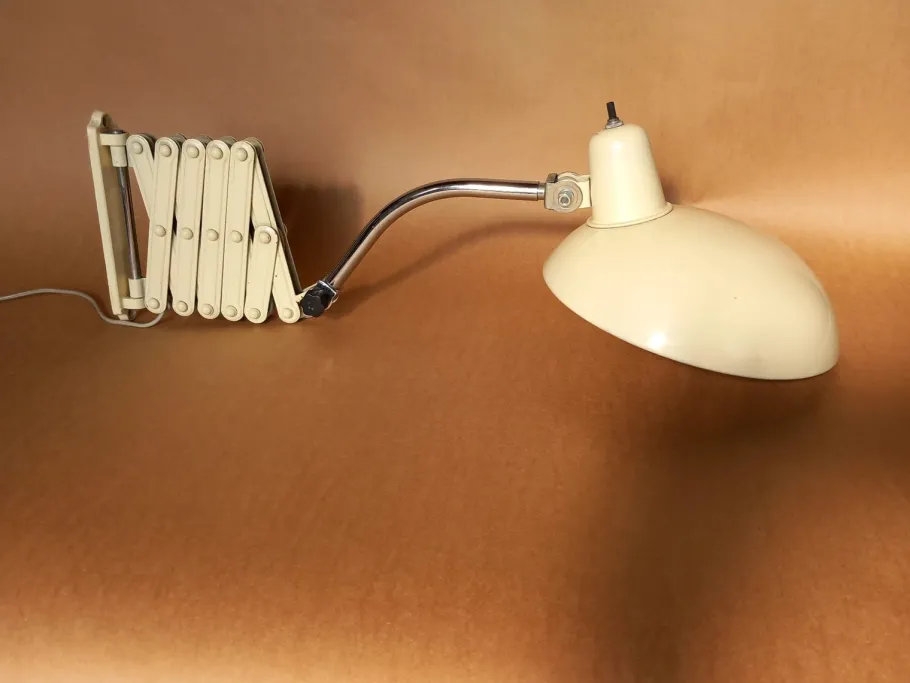 New Pamono Extendable Scissor Lamp, 1950s