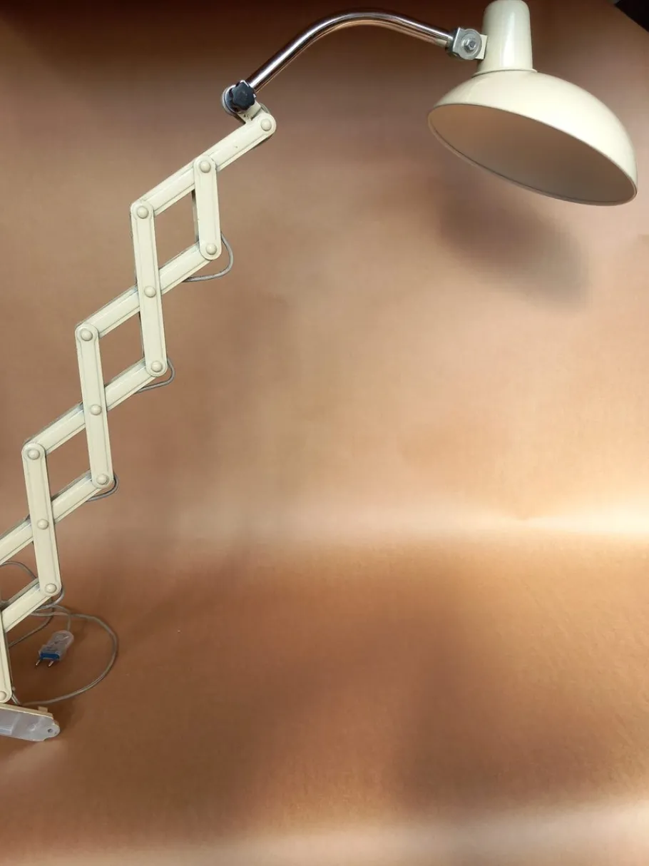 New Pamono Extendable Scissor Lamp, 1950s
