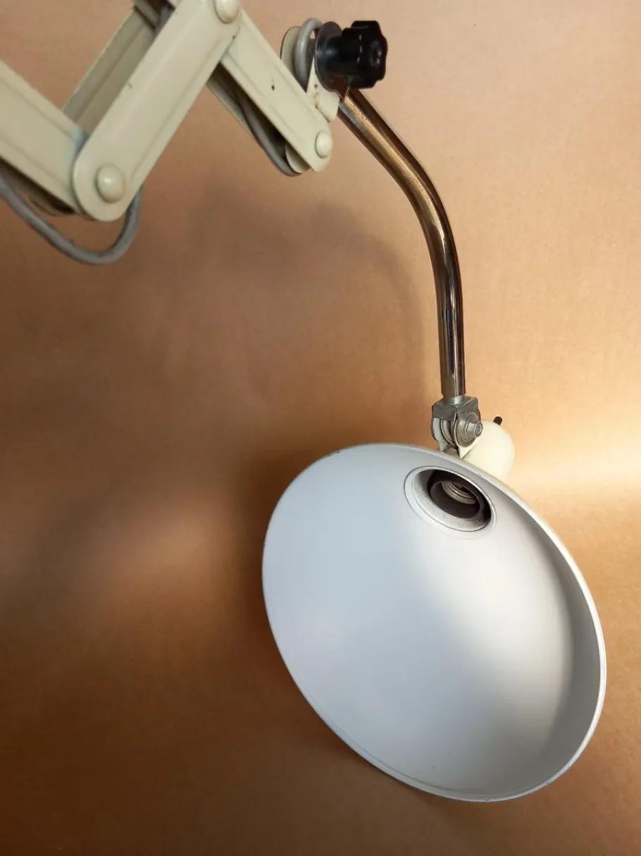 New Pamono Extendable Scissor Lamp, 1950s