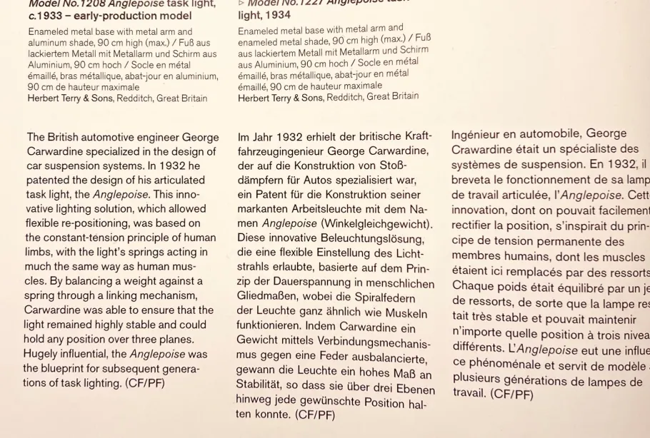 Hot Pamono Extra Large The Anglepoise Mod. 1208 Desk Lamp by George Carwardine, 1933, Early Production Architect's Lamp