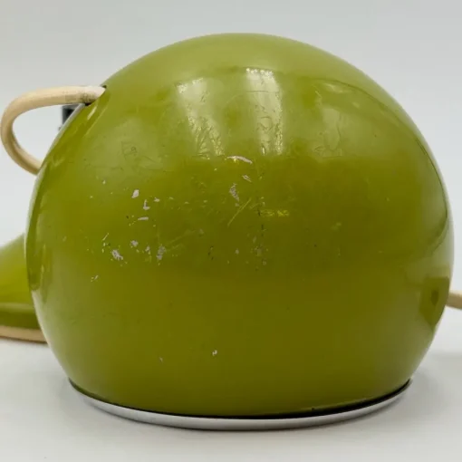Best Pamono Eyeball Lamps in Green Metal from Luci Italia, 1970s, Set of 2