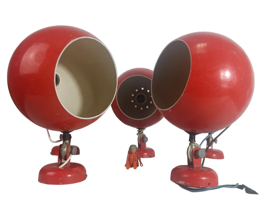 Hot Pamono Eyeball Wall Lights, 1960s, Set of 5