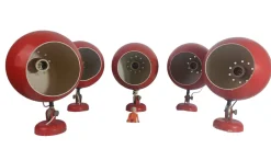 Hot Pamono Eyeball Wall Lights, 1960s, Set of 5