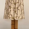 Outlet Pamono Fabric and Rattan Lamp, 1970s