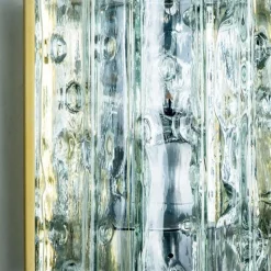 Discount Pamono Faceted Tubes Wall Lights attributed to Doria Leuchten, 1960s, Set of 2