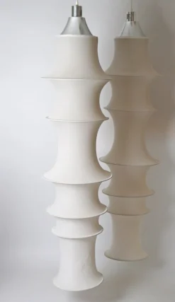 Hot Pamono Falkland Pendant by Bruno Munari for Danese Milano, Set of 2