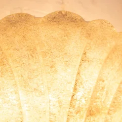 Discount Pamono Fan-Shaped Wall Light in Alabaster Scavo with Grit, Italy, 1990s