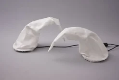 Discount Pamono Fantome De Bretagne Table Lamps by Philippe Daney for Tebong, 1990s, Set of 2