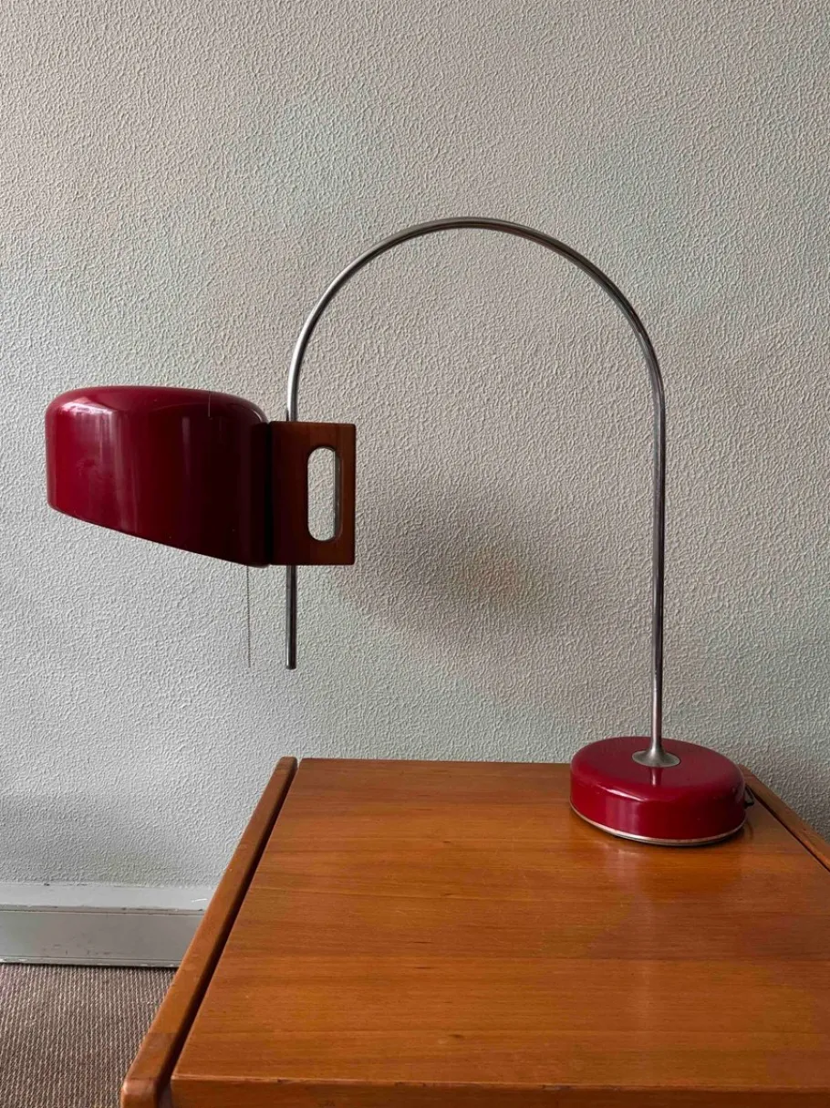 Pamono Fase Madrid Table Lamp by Tomás Díaz Magro, 1969