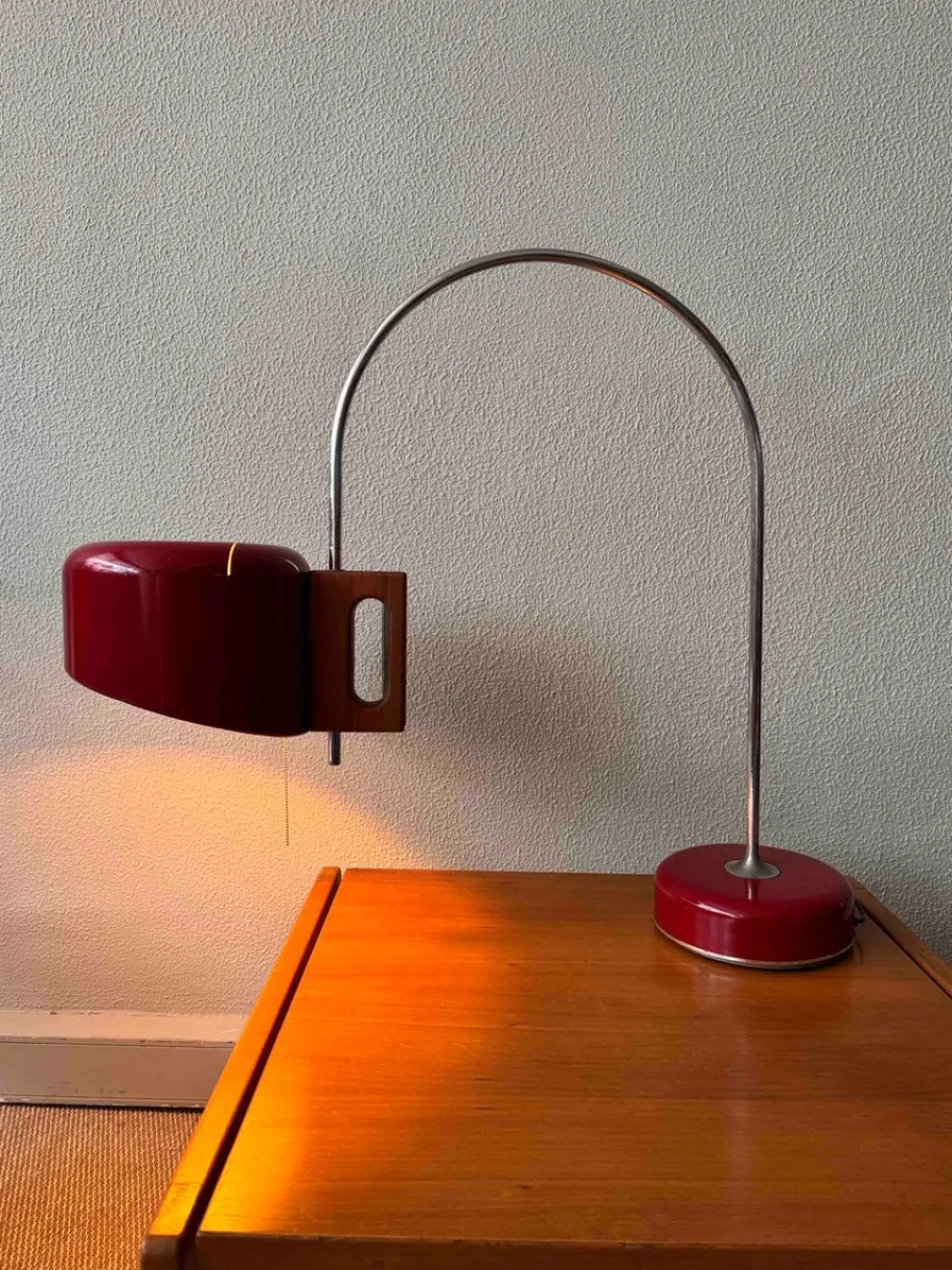 Pamono Fase Madrid Table Lamp by Tomás Díaz Magro, 1969