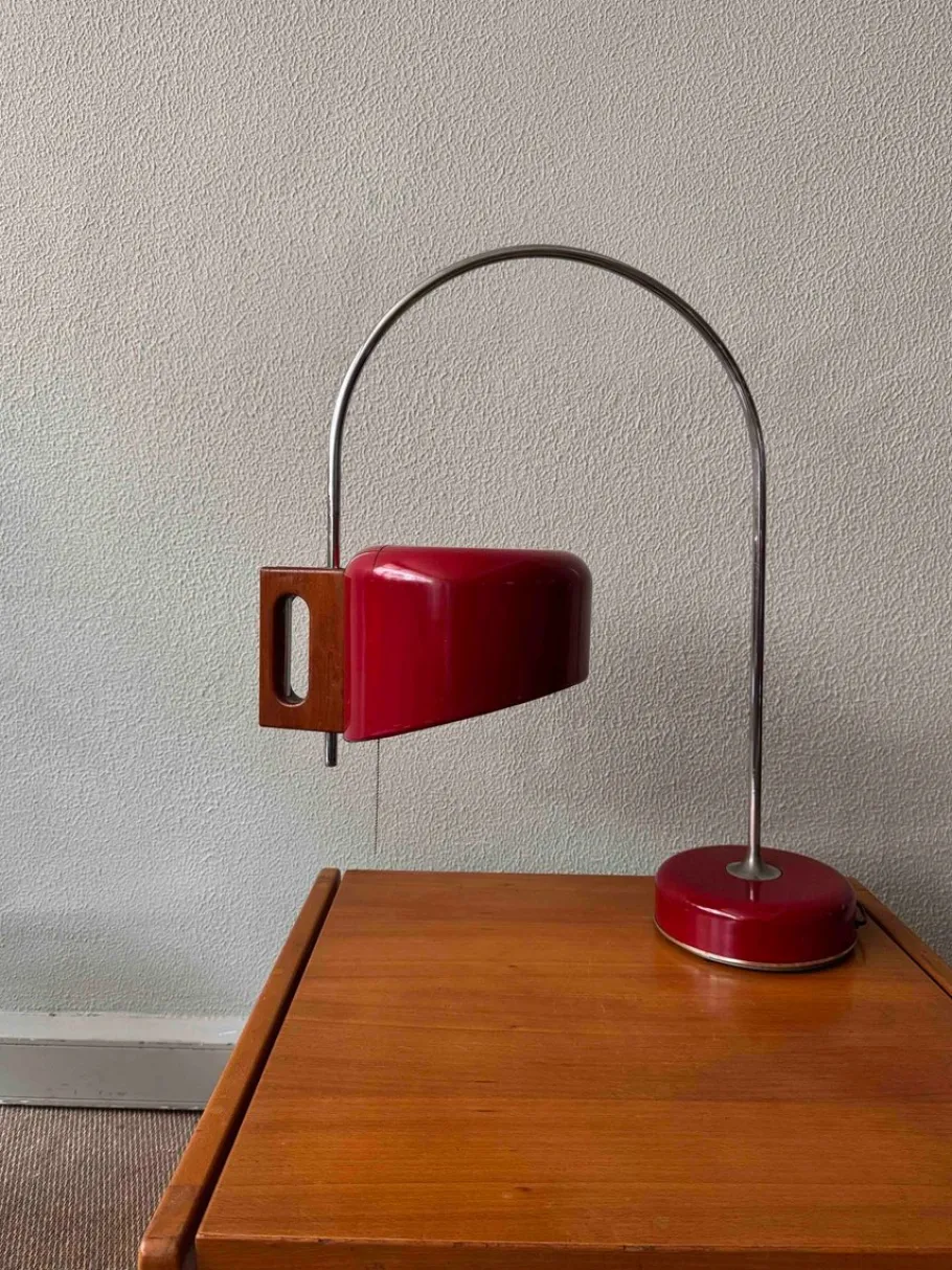 Pamono Fase Madrid Table Lamp by Tomás Díaz Magro, 1969
