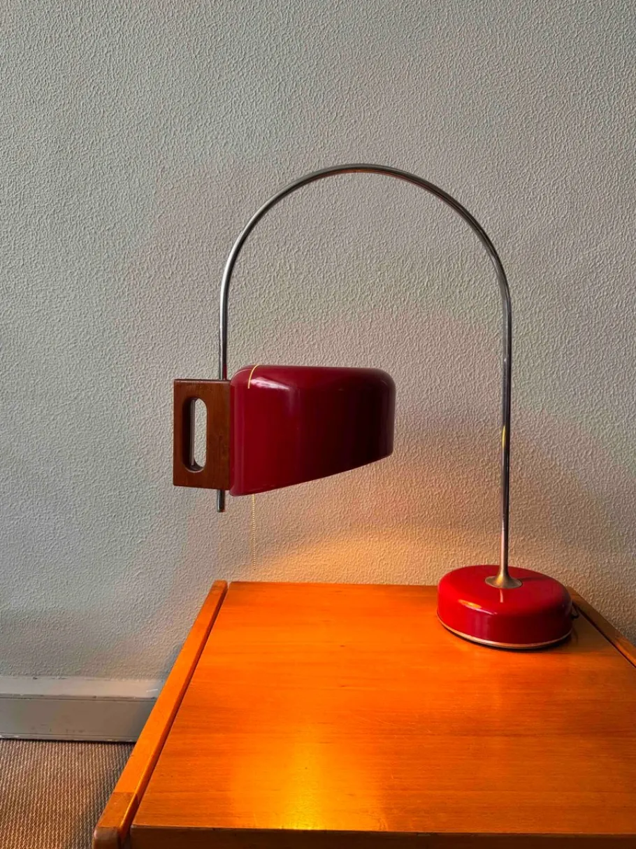 Pamono Fase Madrid Table Lamp by Tomás Díaz Magro, 1969