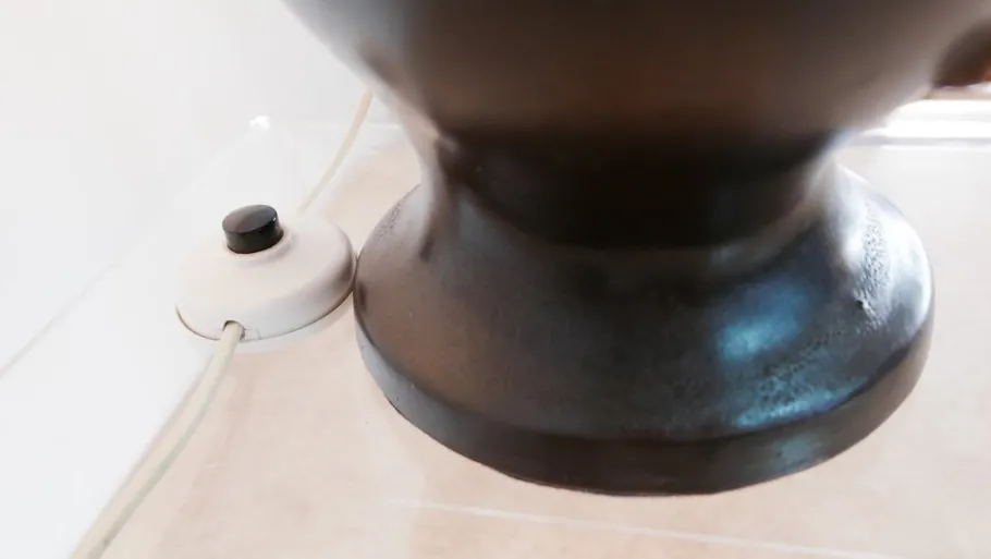 Clearance Pamono Fat Lava Ceramic Lamp by Walter Gerhards, Germany, 1970s