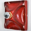 New Pamono Fat Lava Ceramic Sconce from Hustadt Leuchten, 1970s