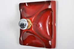 New Pamono Fat Lava Ceramic Sconce from Hustadt Leuchten, 1970s