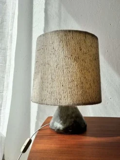 Sale Pamono Fat Lava Ceramic Table Lamp, 1970s