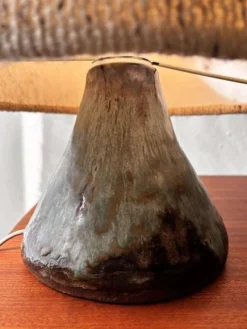 Sale Pamono Fat Lava Ceramic Table Lamp, 1970s
