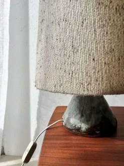 Sale Pamono Fat Lava Ceramic Table Lamp, 1970s