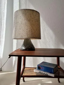 Sale Pamono Fat Lava Ceramic Table Lamp, 1970s