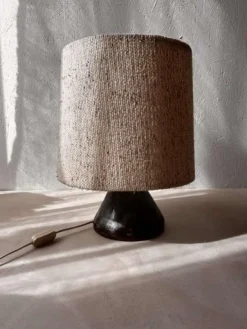 Sale Pamono Fat Lava Ceramic Table Lamp, 1970s